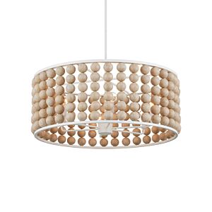 Holcroft  Chandelier in Sandstone Sugar White by Currey and Company