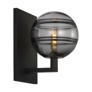 Sedona 1-Light Wall Sconce in Nightshade Black