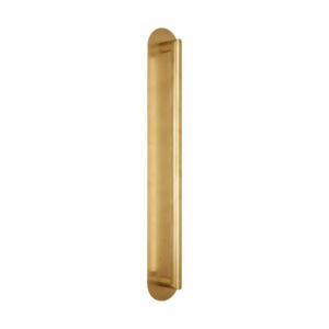 Fielle LED Wall Sconce in Natural Brass by Visual Comfort Modern