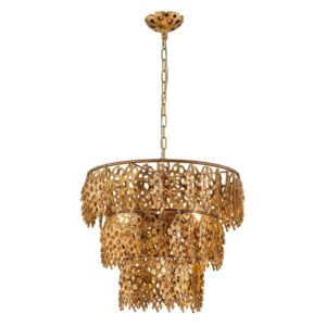 Coral Luxe  Pendant in Gold by Lucas + McKearn