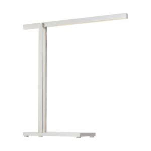 Stagger LED Table Lamp in Polished Nickel by Visual Comfort Modern