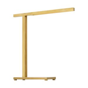 Stagger LED Table Lamp in Natural Brass by Visual Comfort Modern