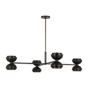 Shanti LED Chandelier in Dark Bronze by Visual Comfort Modern