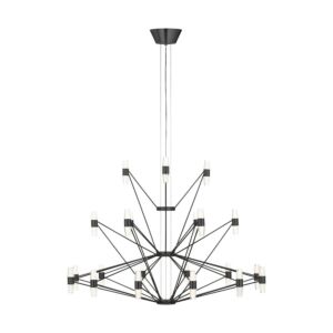 Lassell LED Chandelier in Dark Bronze by Visual Comfort Modern