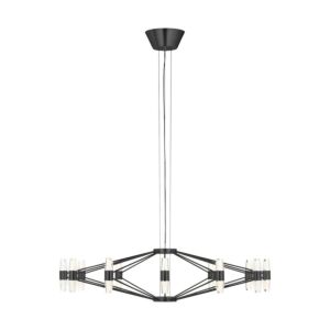 Lassell LED Chandelier in Dark Bronze by Visual Comfort Modern