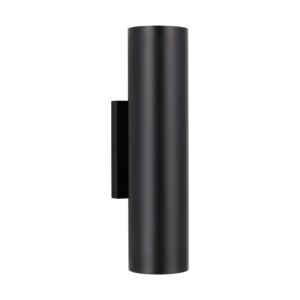 Pressa LED Outdoor Wall Mount in Black by Visual Comfort Modern