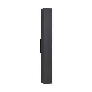 Pressa LED Outdoor Wall Mount in Black by Visual Comfort Modern