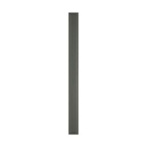 Aspen LED Outdoor Wall Mount in Charcoal by Visual Comfort Modern