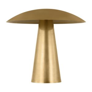 Aegis LED Table Lamp in Natural Brass by Visual Comfort Modern