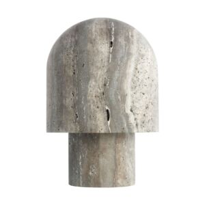 Kennett LED Table Lamp in Dark Travertine by Visual Comfort Modern