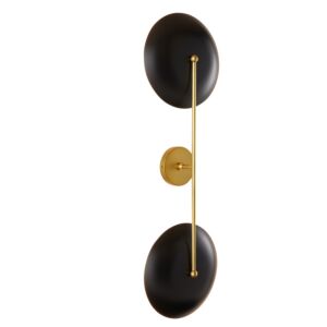 Griffith Two Light Wall Sconce in Antique BrassBronze by Arteriors