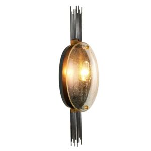 Ernest One Light Wall Sconce in ClearNaturalAntique Brass by Arteriors