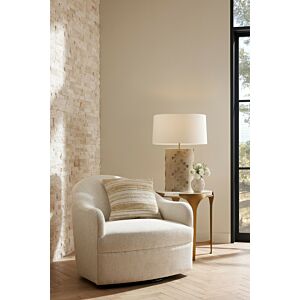 Cornwall One Light Table Lamp in SandAntique BrassIvoryWhite by Arteriors