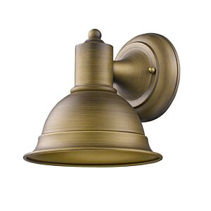 Colton 1-Light Raw Brass Wall Light