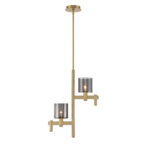 Decato  Pendant in Brushed Gold by Eurofase