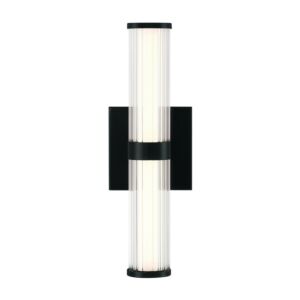 Fayton LED Wall Sconce in Black by Eurofase