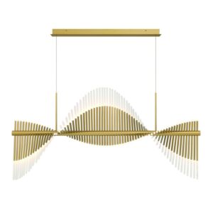 Voltik LED Chandelier in Gold by Eurofase