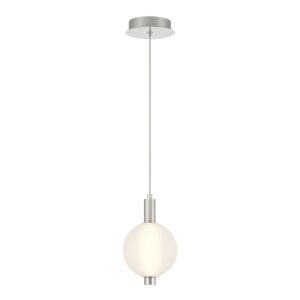 Palmas LED Pendant in Nickel by Eurofase