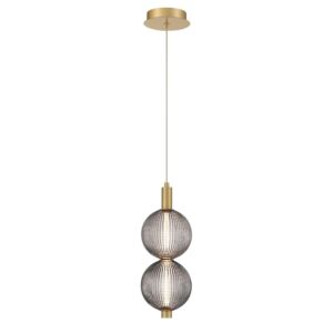 Palmas LED Pendant in Gold by Eurofase