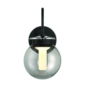 Caswell LED Wall Sconce in Black by Eurofase