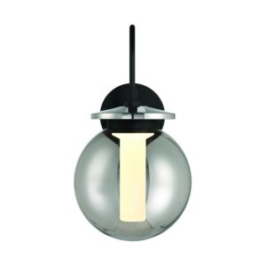 Caswell LED Wall Sconce in Black by Eurofase