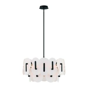 Nuvola LED Chandelier in Black by Eurofase