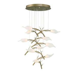 Matera LED Chandelier in Gold by Eurofase