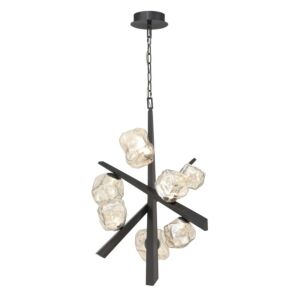 Thorah LED Chandelier in Graphite by Eurofase