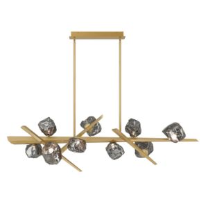 Thorah LED Chandelier in Gold by Eurofase