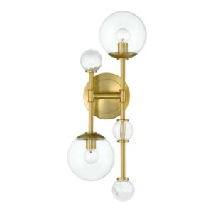 Traiton  Wall Sconce in Gold by Eurofase