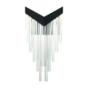 Vivien LED Wall Sconce in Black by Eurofase