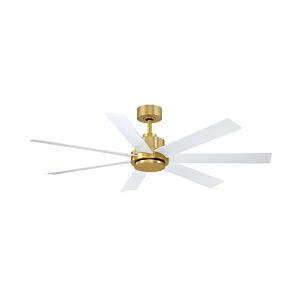 Pendry 56 56" Outdoor Ceiling Fan in Brushed Satin Brass