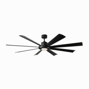 Aura 72" Ceiling Fan in Matte Black by Modern Forms Fans