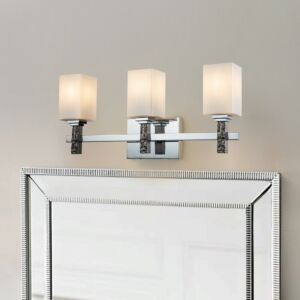 Jack  Bathroom Bathroom Vanity Light in Polished Chrome by Lucas + McKearn