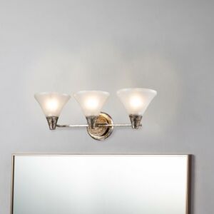 Lemoine  Bathroom Bathroom Vanity Light in Silver Leaf by Lucas + McKearn