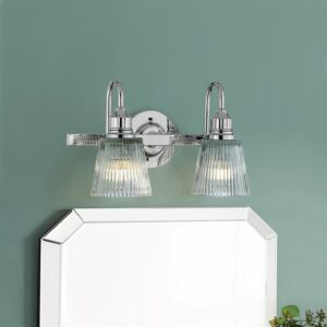 Addison LED Bathroom Bathroom Vanity Light Light in Polished Chrome by Lucas + McKearn