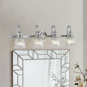 Addison LED Bathroom Bathroom Vanity Light Light in Polished Chrome by Lucas + McKearn