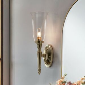 Dryden LED Bathroom Bathroom Vanity Light Light in Polished Brass by Lucas + McKearn