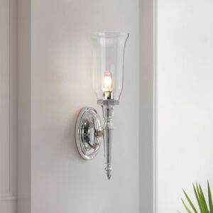 Dryden LED Bathroom Bathroom Vanity Light Light in Polished Chrome by Lucas + McKearn