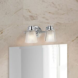 Hudson LED Bathroom Bathroom Vanity Light Light in Polished Chrome by Lucas + McKearn