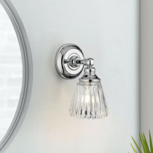 Keynes LED Bathroom Bathroom Vanity Light Light in Polished Chrome by Lucas + McKearn