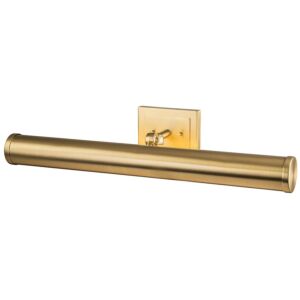 Coates LED Picture Light in Brushed Brass by Lucas + McKearn