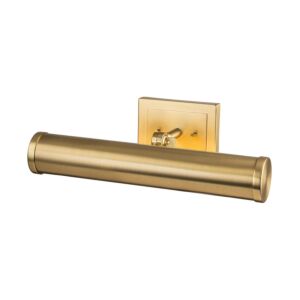 Coates LED Picture Light in Brushed Brass by Lucas + McKearn