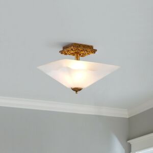 Star  Flush Mount in Gold Leaf by Lucas + McKearn