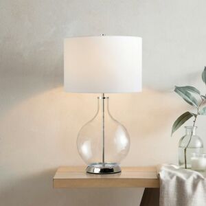 Orb  Table Lamp in Polished Nickel by Lucas + McKearn