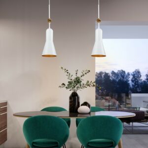 Etoile  Pendant in White by Lucas + McKearn