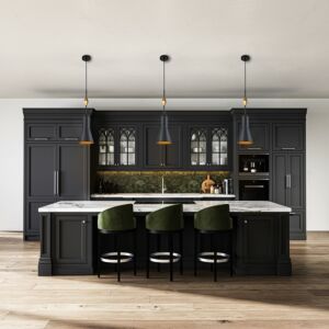 Etoile  Pendant in Matte Black by Lucas + McKearn