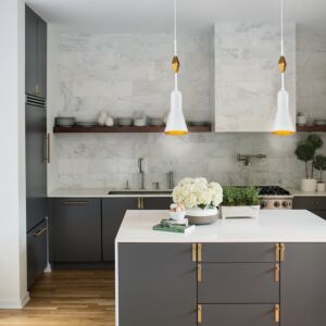 Etoile  Pendant in White by Lucas + McKearn