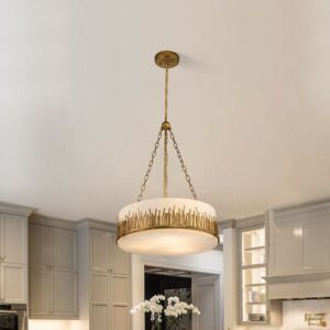 Sawgrass  Pendant in Gold Leaf by Lucas + McKearn