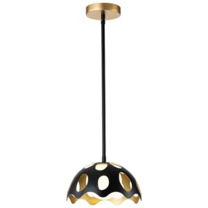 Pebbles  Mini Pendant in Black by Lucas + McKearn